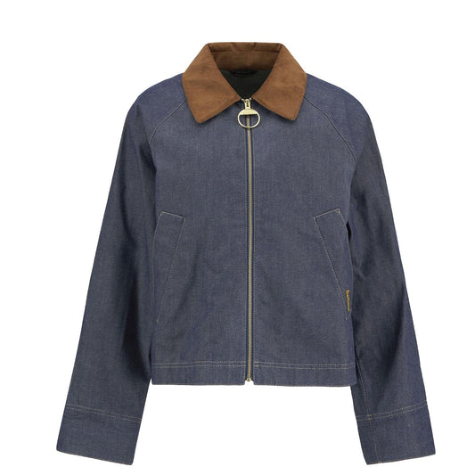 Barbour Womens Freckleton Denim Jacket Indigo / Dress