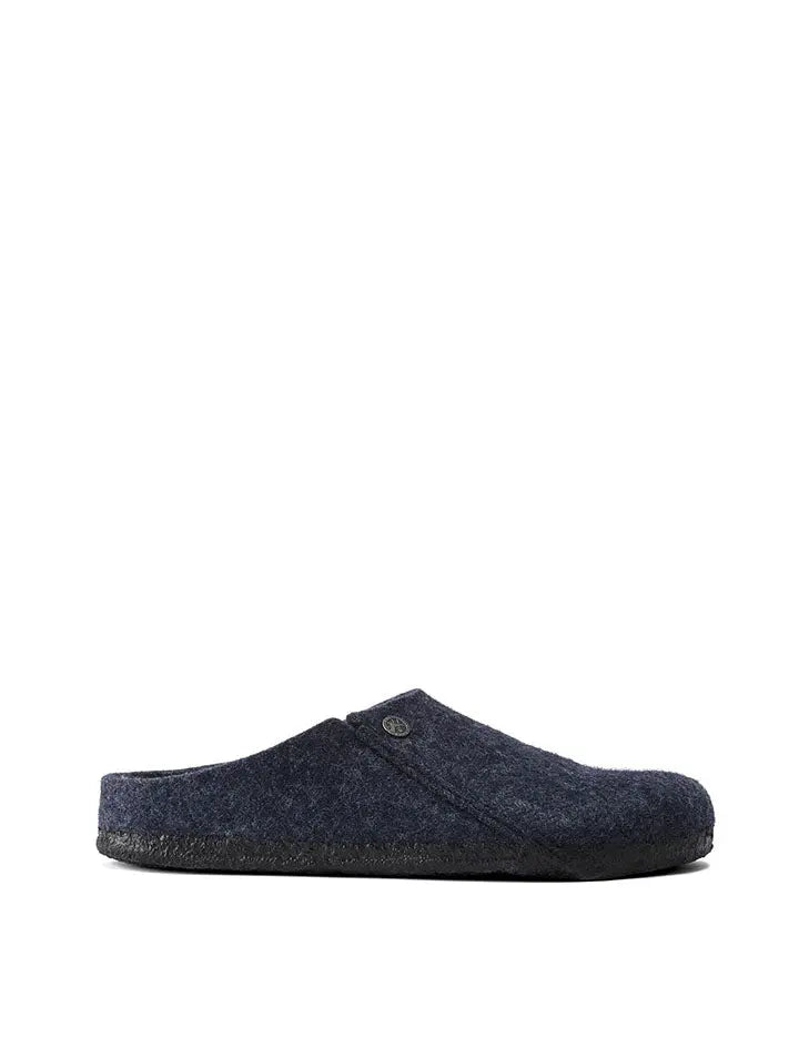 Birkenstock Zermatt Shearling Narrow Slipper Dark Blue Birkenstock