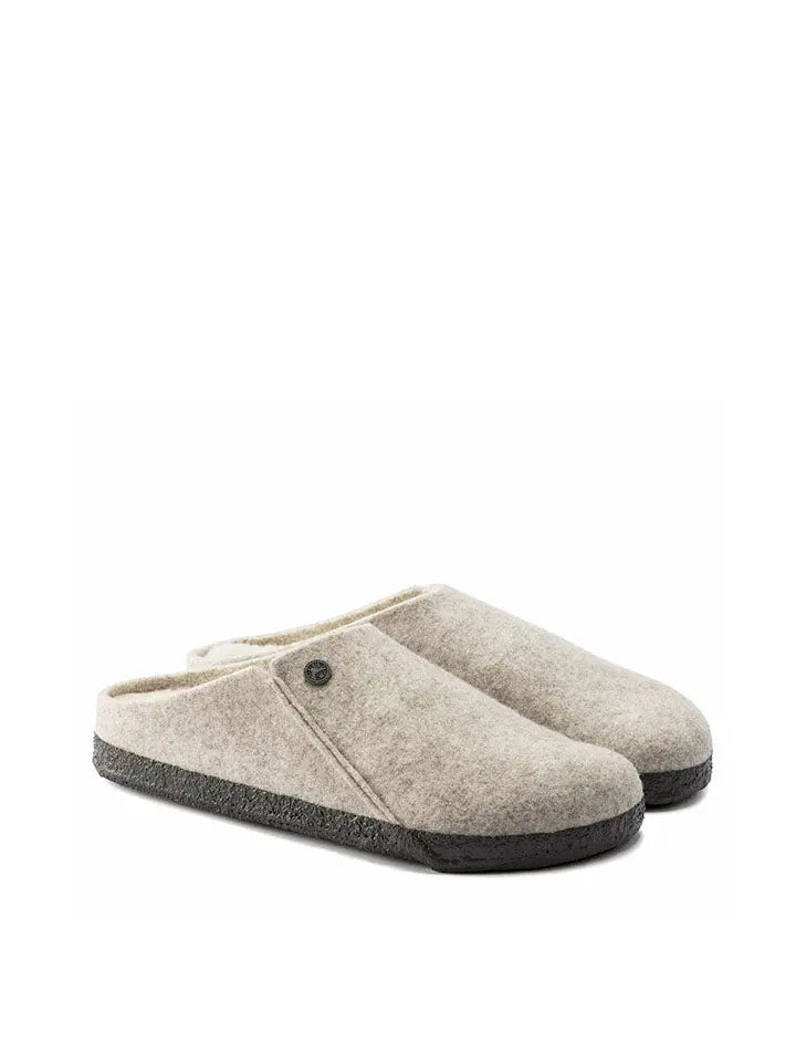 Birkenstock Zermatt Shearling Narrow Slipper Eggnog Birkenstock