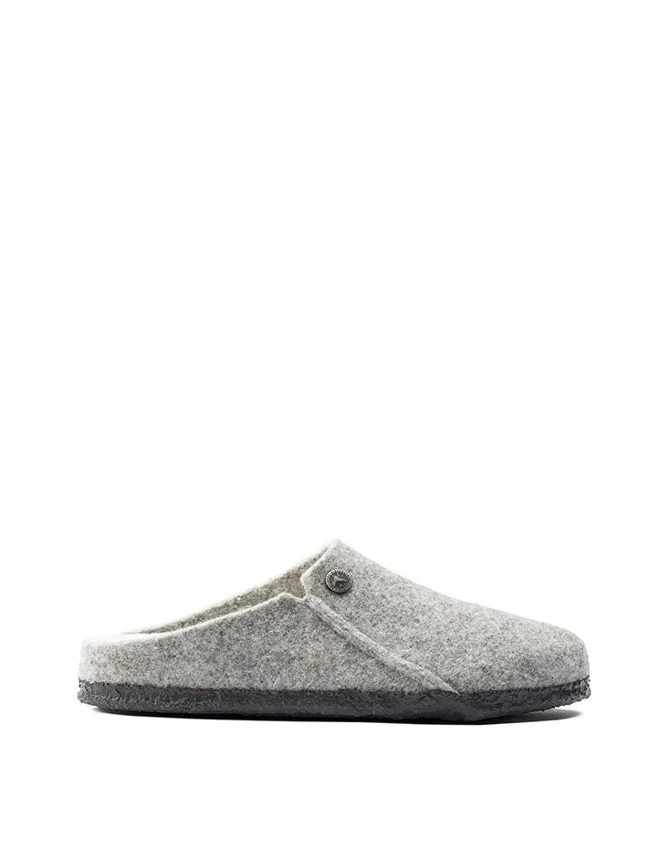 Birkenstock Zermatt Shearling Narrow Slipper Light Grey Birkenstock