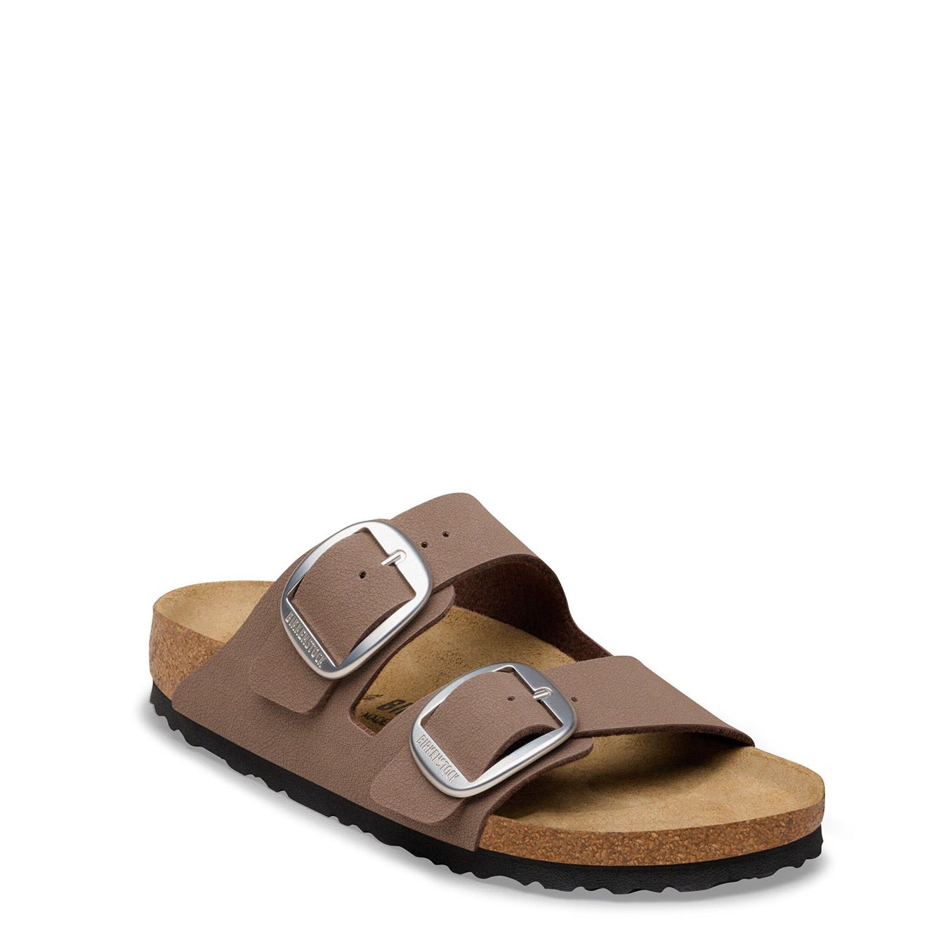 Birkenstock Womens Arizona Big Buckle Nubuck Sandal Mocca