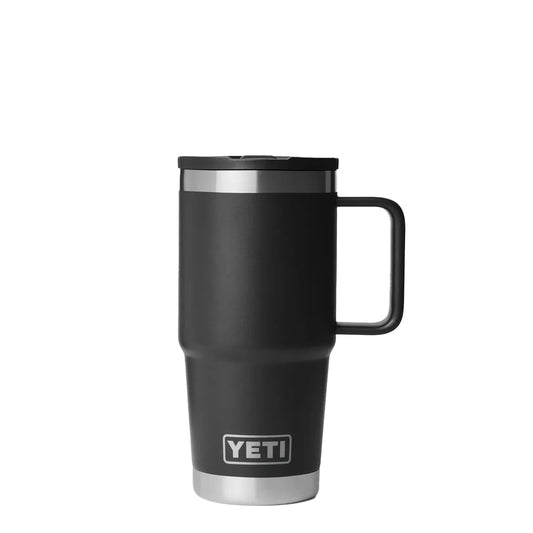 YETI  Rambler 20 Oz Travel Straw Mug Black