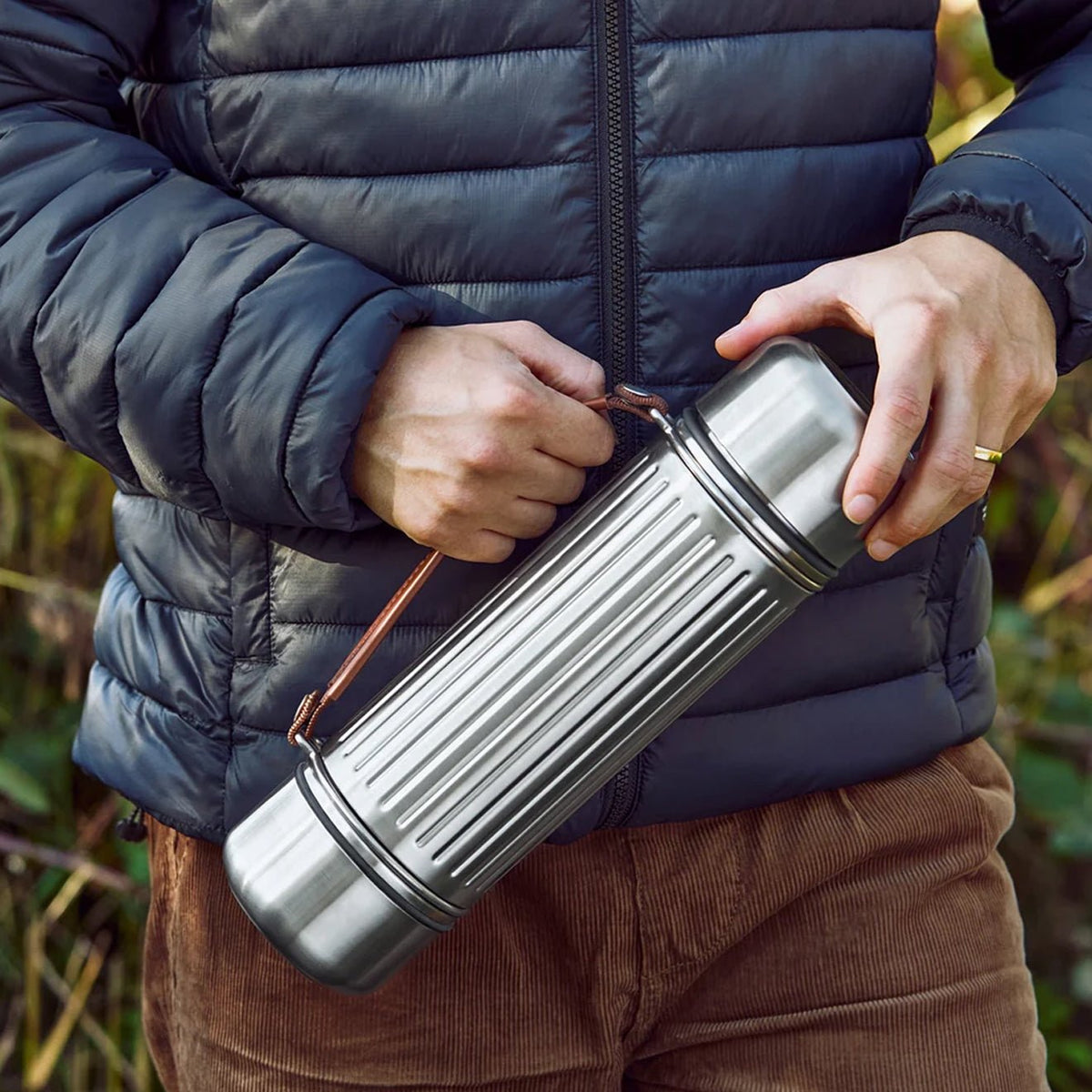 Black + Blum Explorer Flask Duo Large Stainless Steel