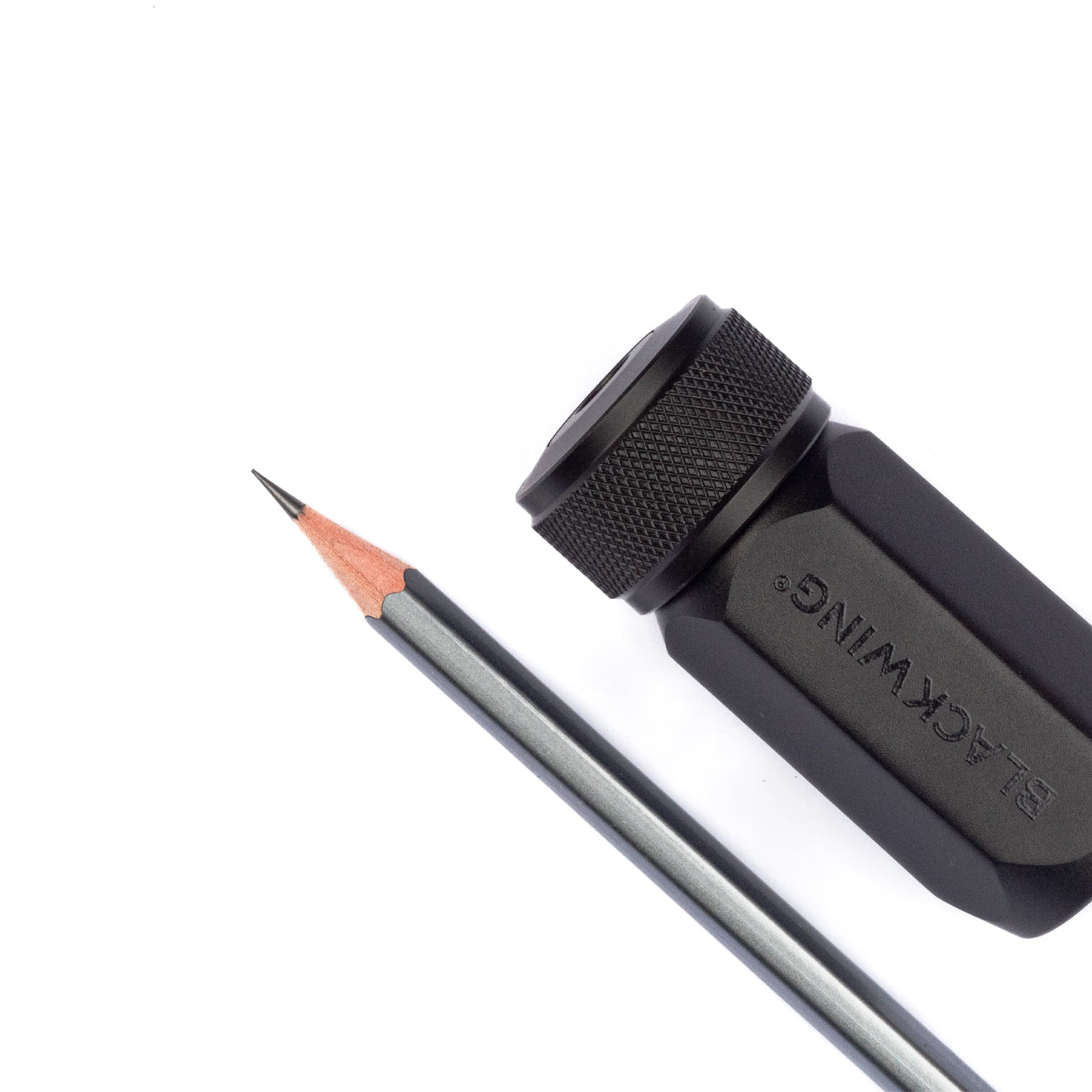 Blackwing One-Step Long Point Sharpener Black - pam pam 