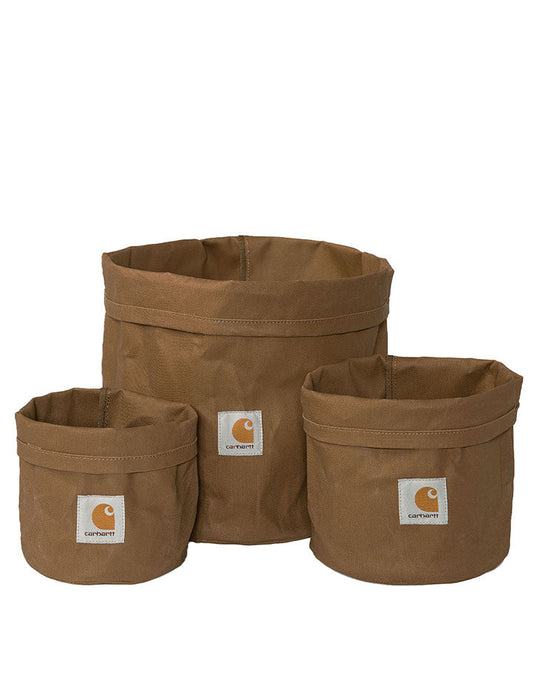 Carhartt Canvas Planter Set Hamilton Brown Carhartt WIP