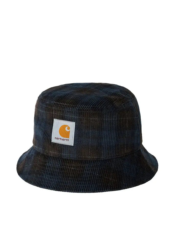 Carhartt WIP Cord Bucket Hat Breck Check Print / Tobacco - Womenswear