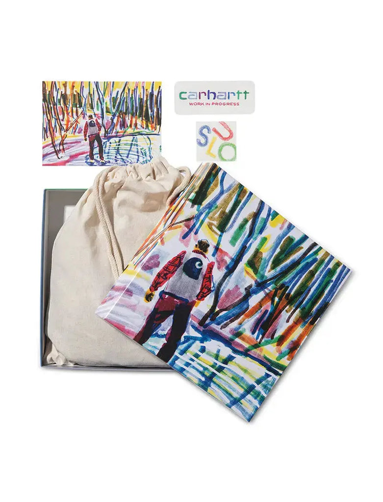Carhartt WIP Ollie Mac Icy Lake Puzzle Multicolor
