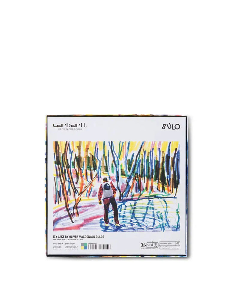 Carhartt WIP Ollie Mac Icy Lake Puzzle Multicolor