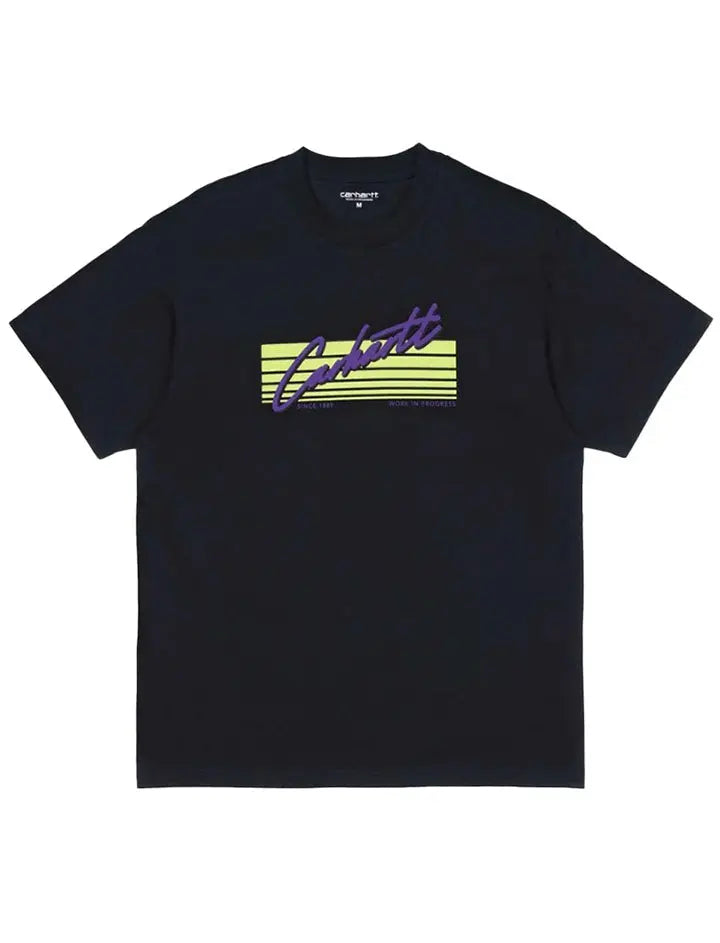 Carhartt WIP Wip S/S Horizon T Shirt Black Carhartt WIP