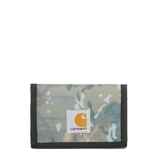 Carhartt WIP Alec Wallet Camo Combi Green - pam pam