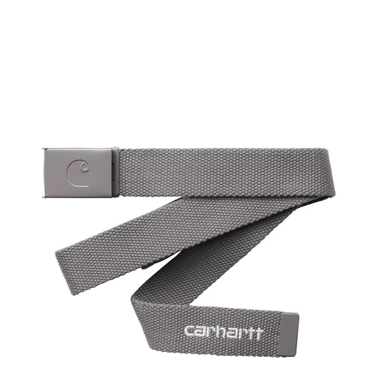 Carhartt WIP C-Logo Belt Tonal Porphyry / White - pam pam