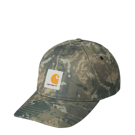 Carhartt WIP Holden Cap Camo Combi Green / Black - pam pam