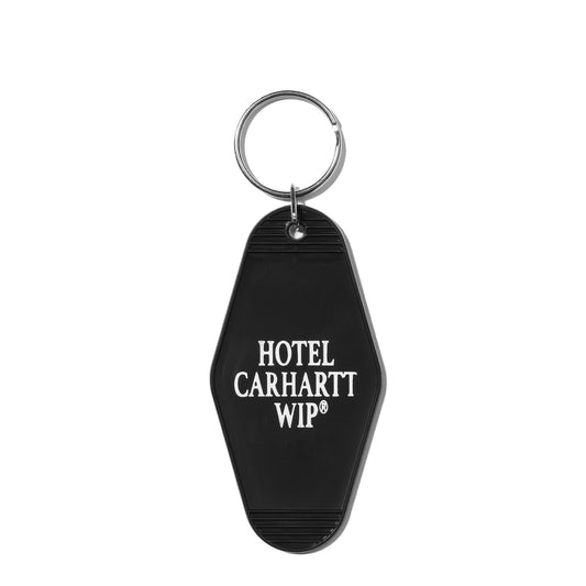 Carhartt WIP Hotel Keys Keychain Black / White