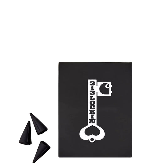 Carhartt WIP Locked Cone Incense White / Black