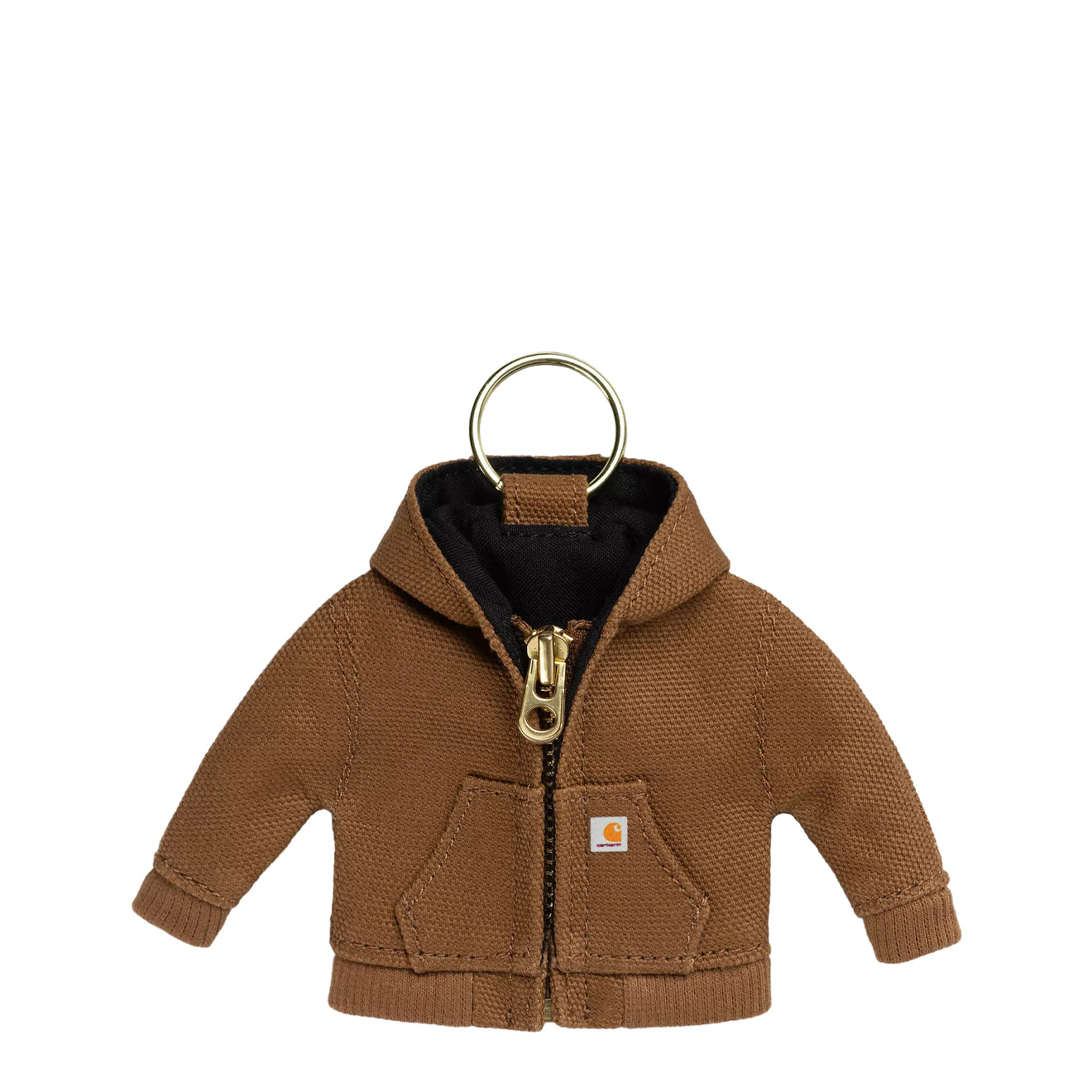 Carhartt WIP Mini Active Jacket Keychain Hamilton Brown