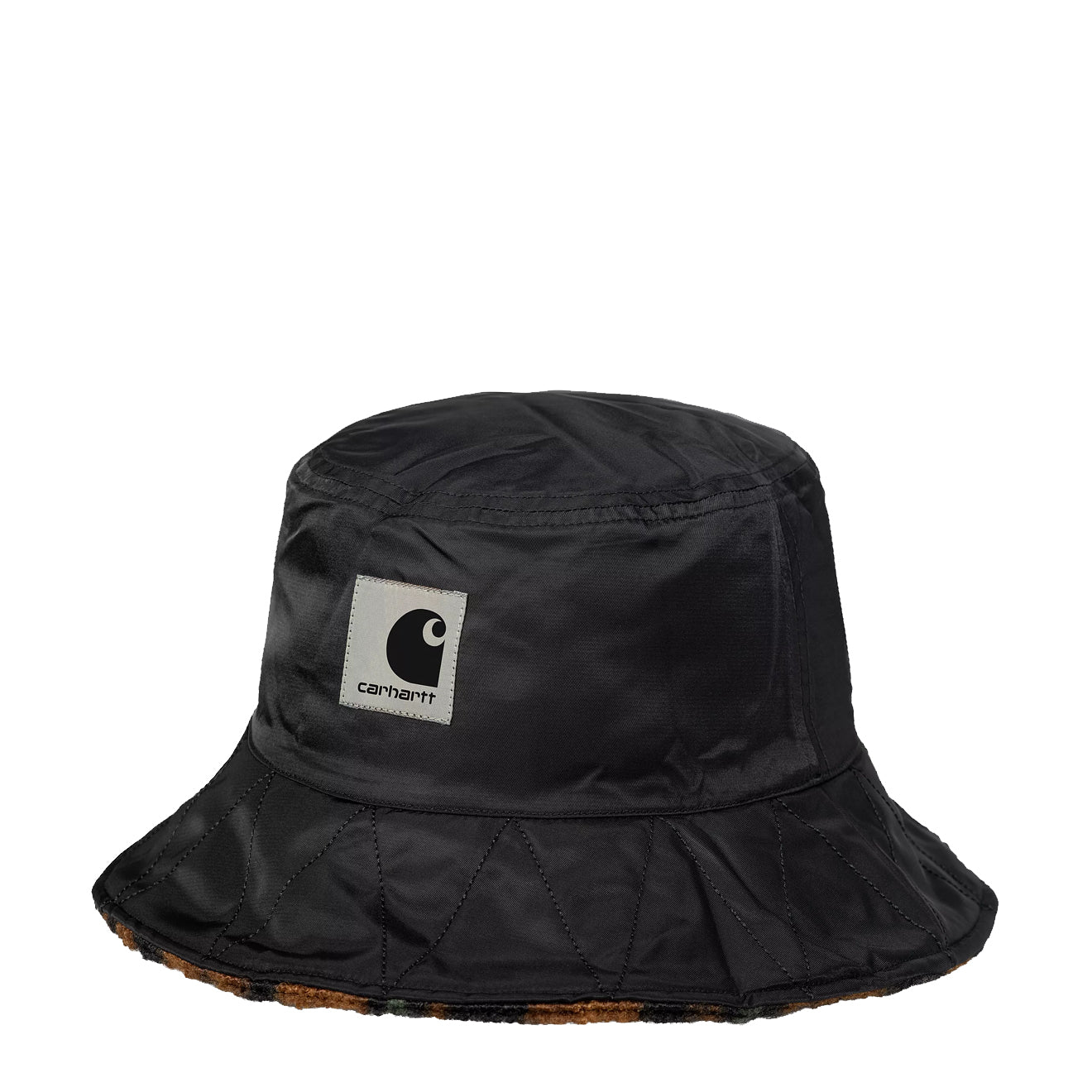 Carhartt WIP Orla Bucket Hat Camo Leo Jacquard Tamarind / Black