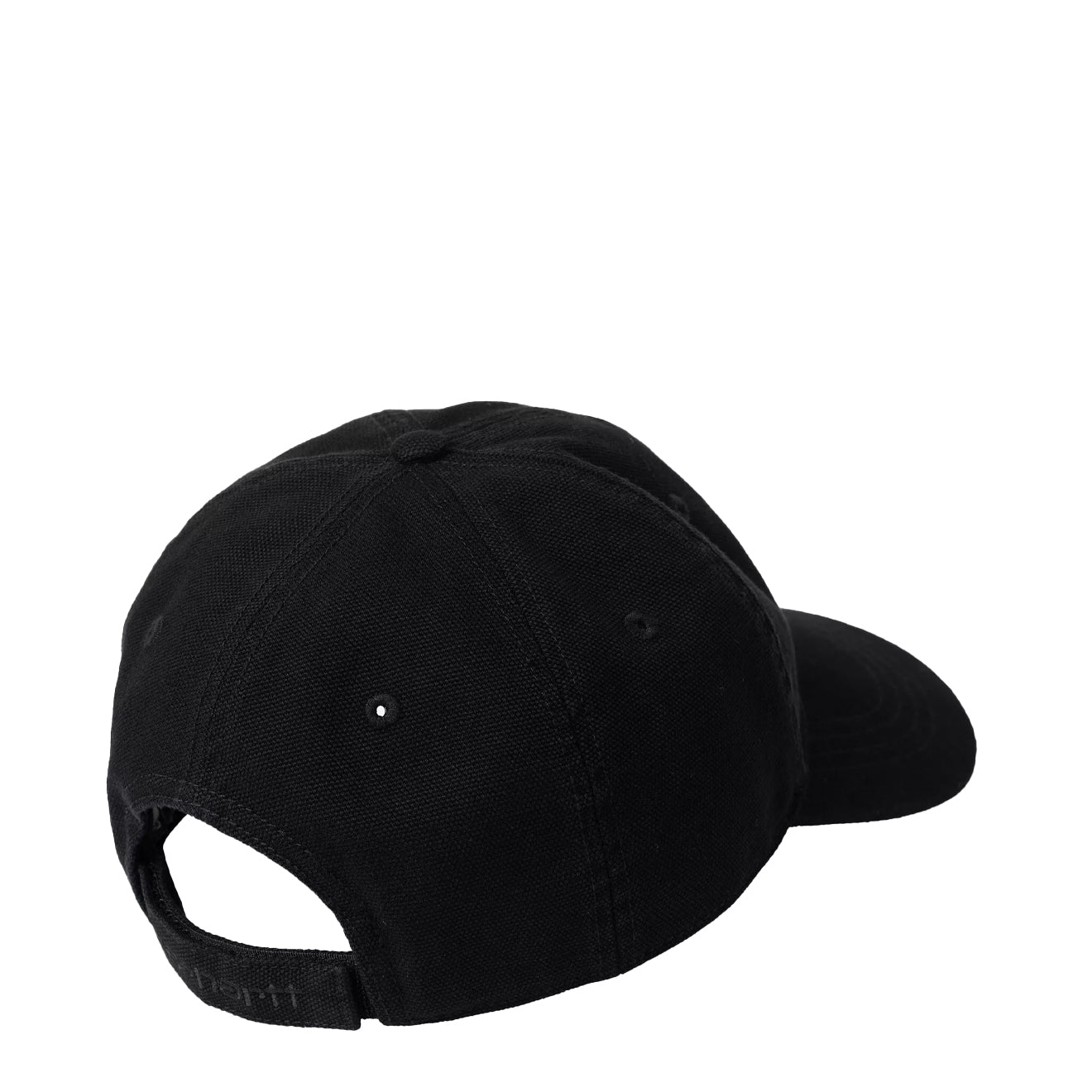 Carhartt WIP Selby Canvas Cap Black Stone Washed - pam pam 