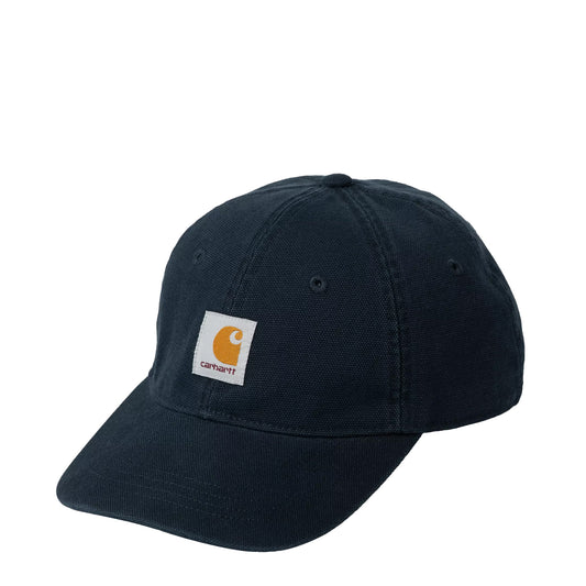 Carhartt WIP Selby Canvas Cap Deep Night Stone Washed - pam pam