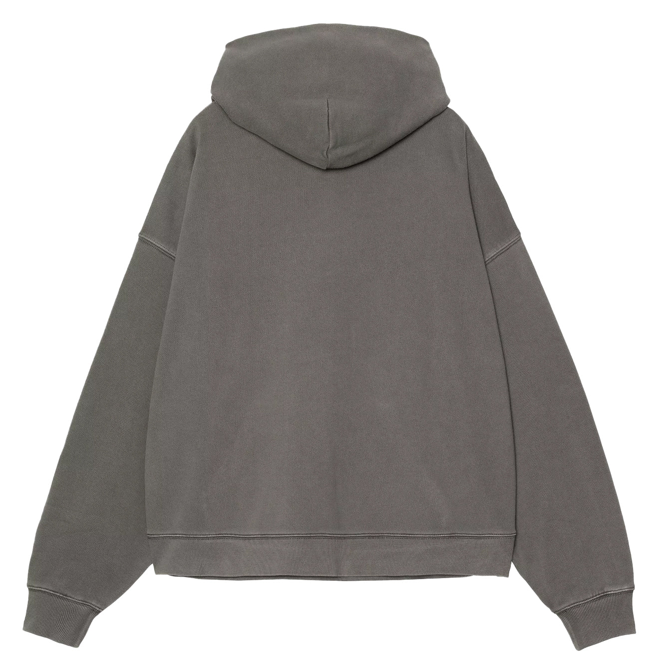 Carhartt WIP Womens Hooded Benton Sweat Graphite Garment Dyed - pam pam 