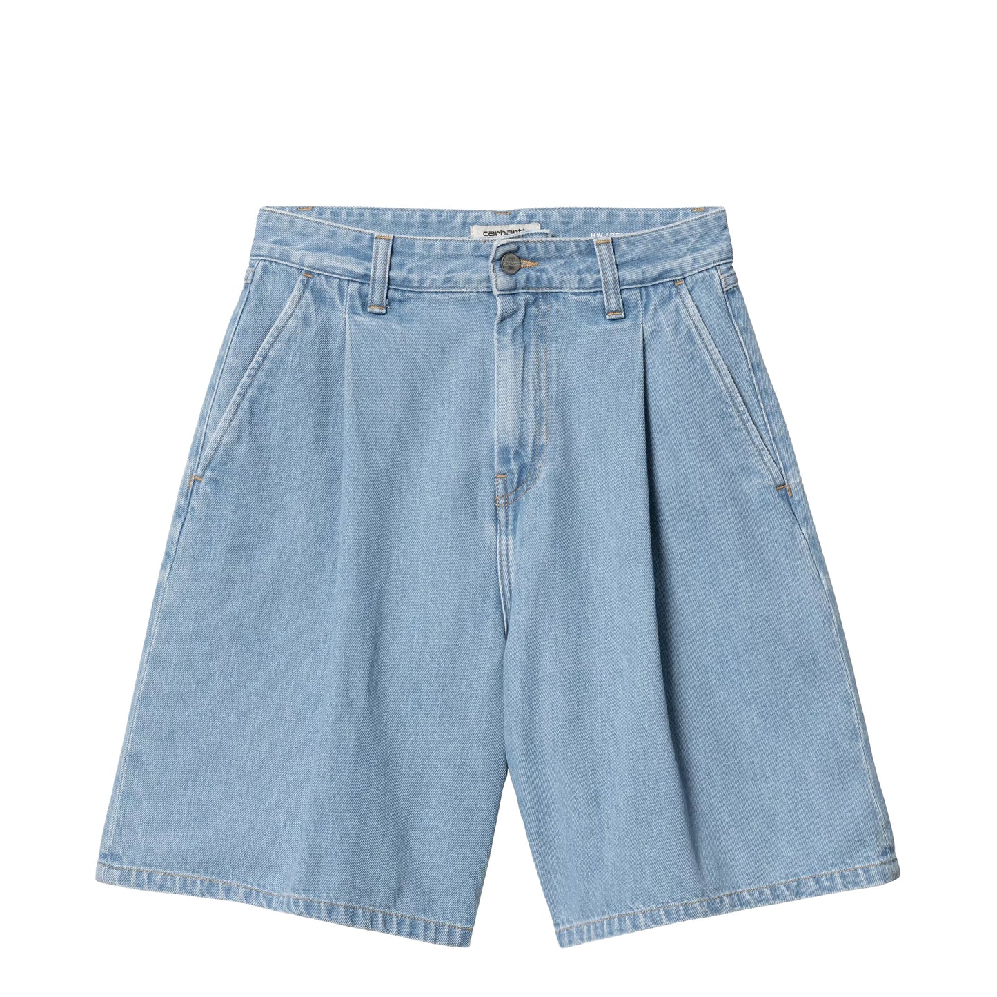 Carhartt WIP Womens Alta Short Blue Stone Bleached