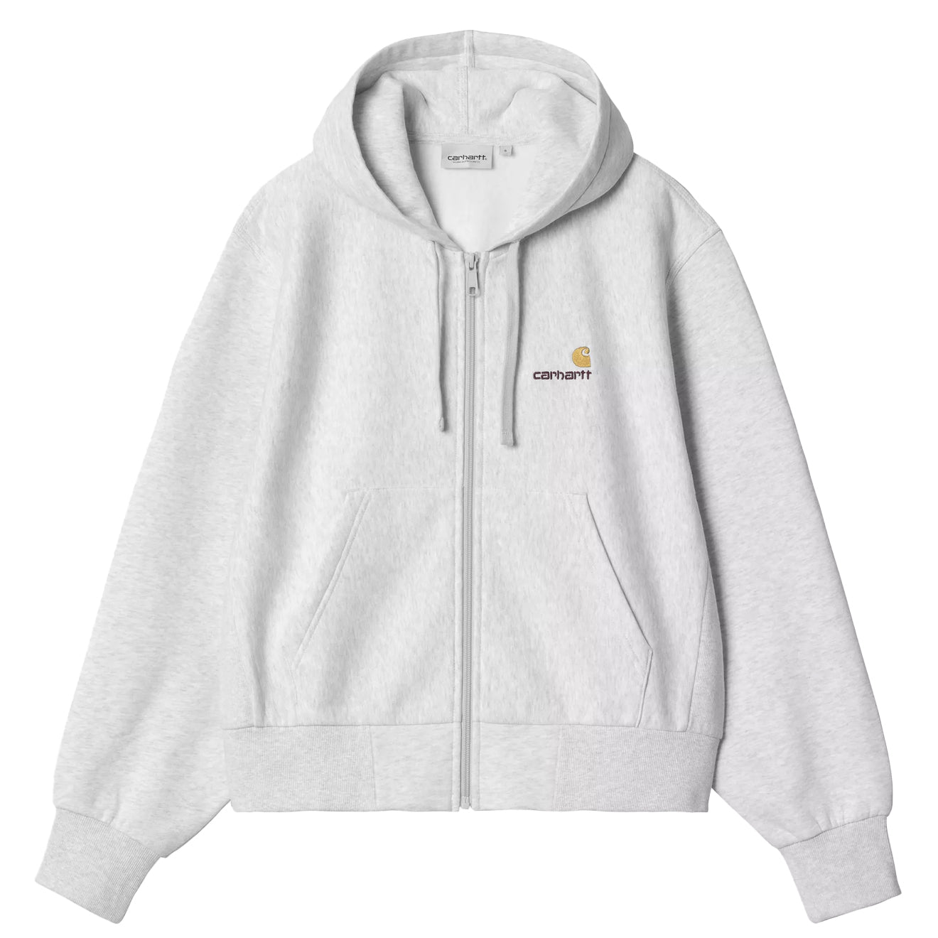 Carhartt WIP Womens American Script Jacket Ash Heather - pam pam 