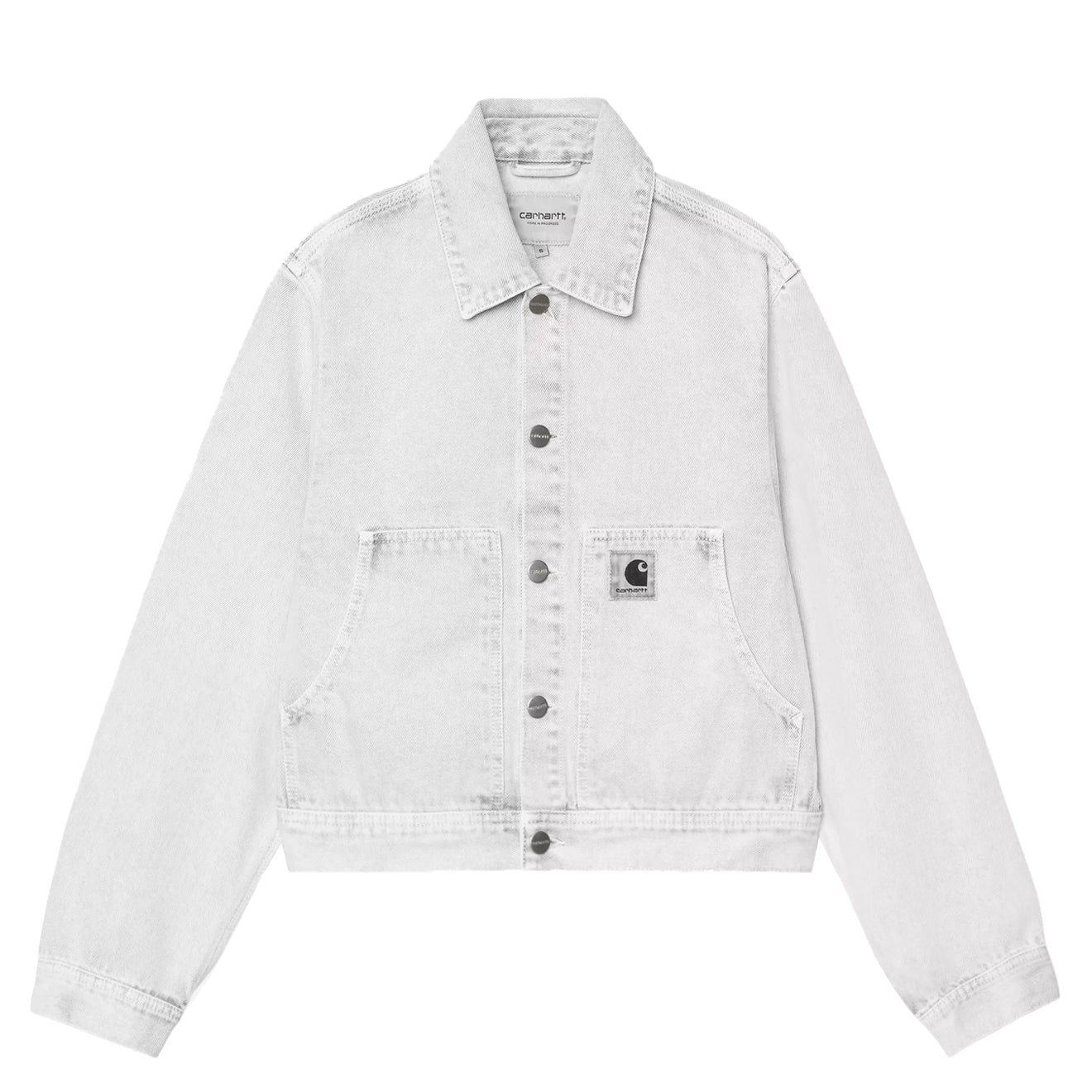 Carhartt WIP Womens Arca Jacket Black Chalk Wash - pam pam 