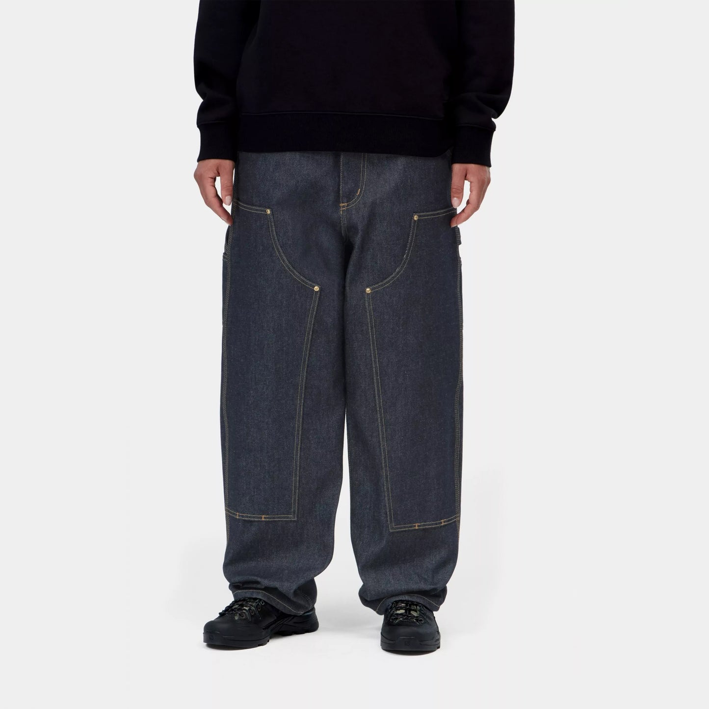 Carhartt WIP Womens Brandon Double Knee Pant Blue Rigid