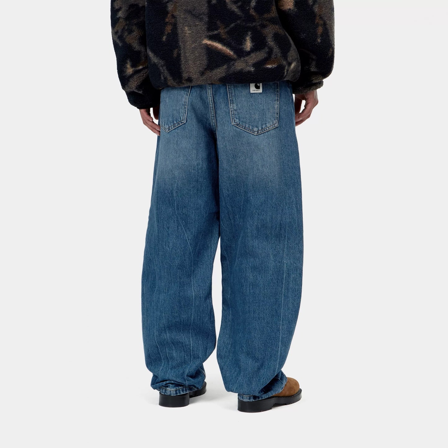 Carhartt WIP Womens Brandon Pant Blue Marble Used Wash