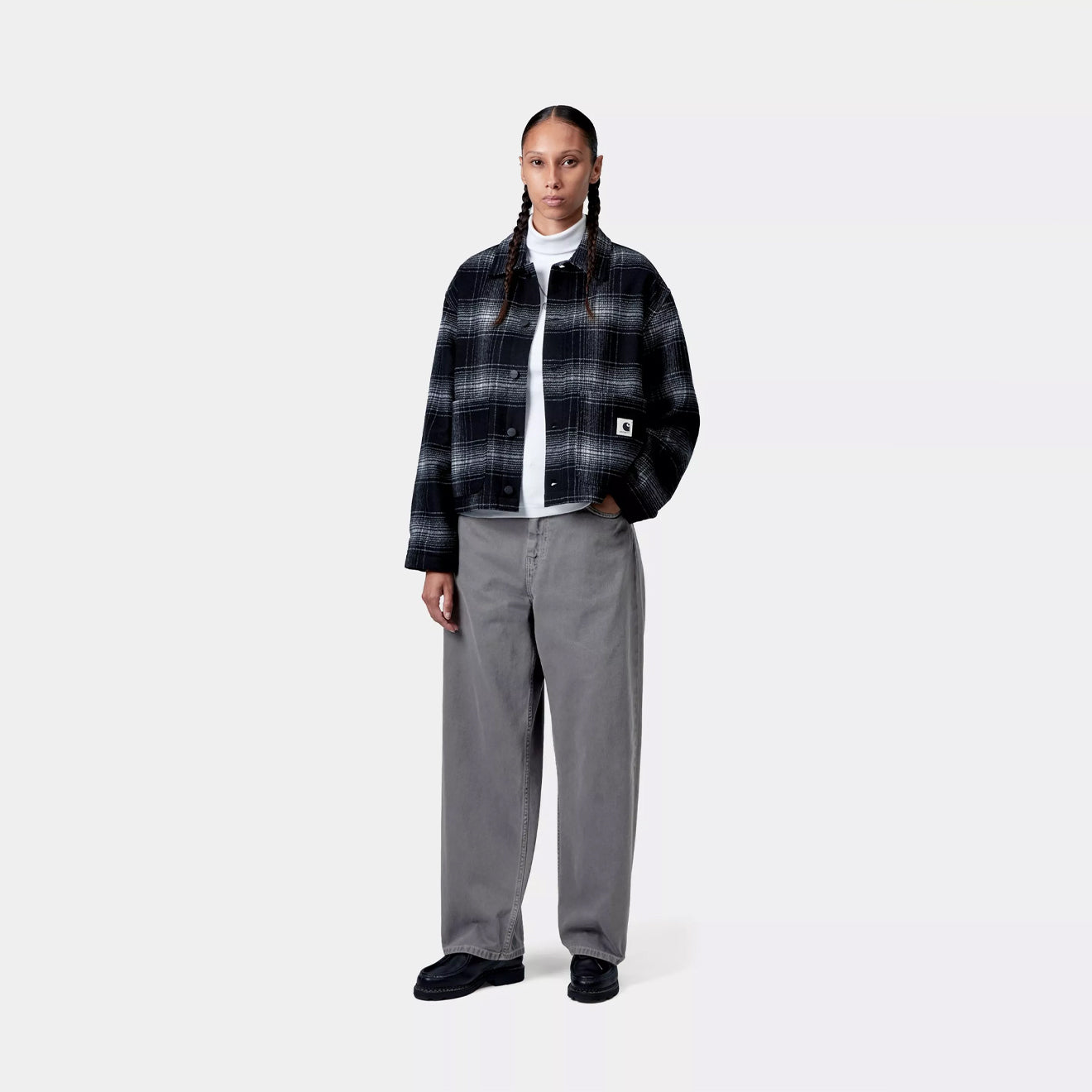 Carhartt WIP Womens Brandon Pant Graphite Stone Dyed - pam pam 