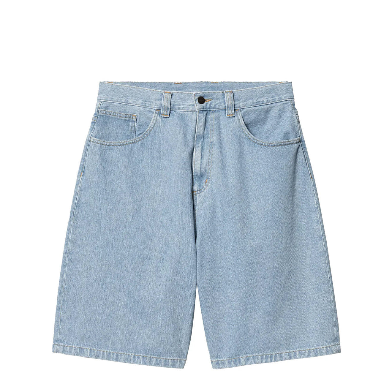 Carhartt WIP Womens Brandon Short Blue Stone Bleached - pam pam 
