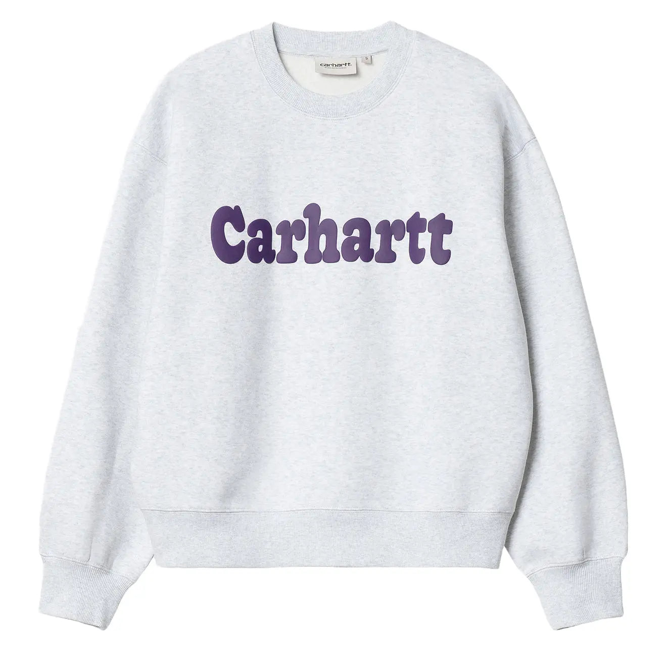 Carhartt WIP Bubbles Sweatshirt Grey Heather / Cassis