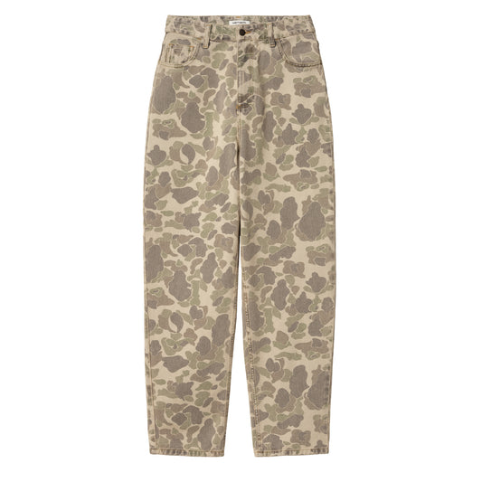 Carhartt WIP Womens Duck Orell Pant Camo Duck / Black Bleached