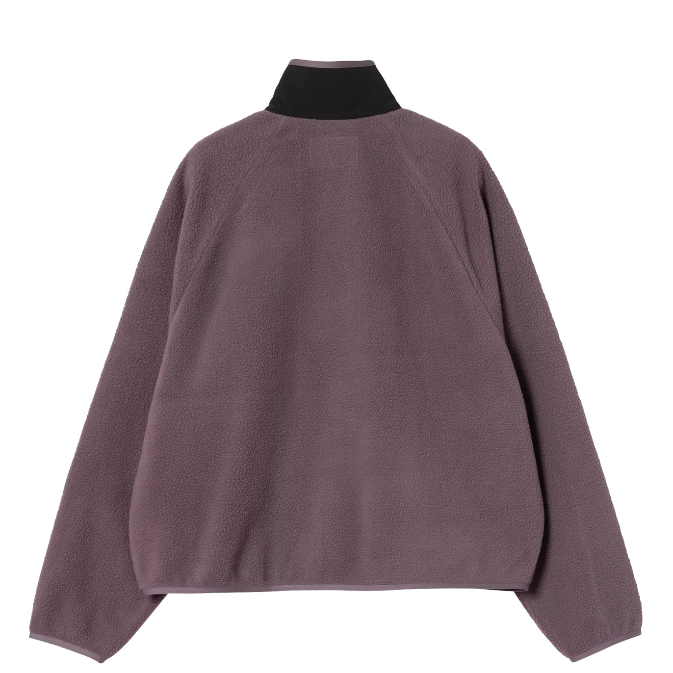 Carhartt WIP Womens Flynn Fleece Jacket Phlox / Black - pam pam 