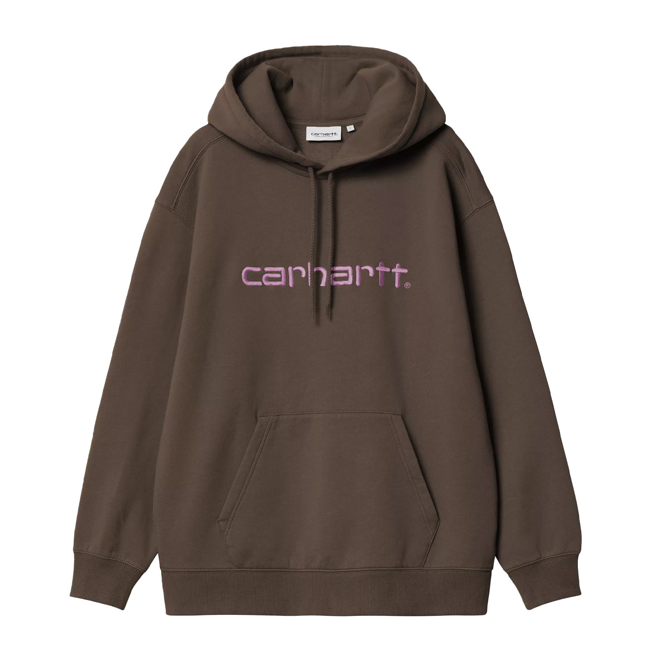 Carhartt WIP Womens Hooded Carhartt Sweatshirt Vitola / Phlox - pam pam 