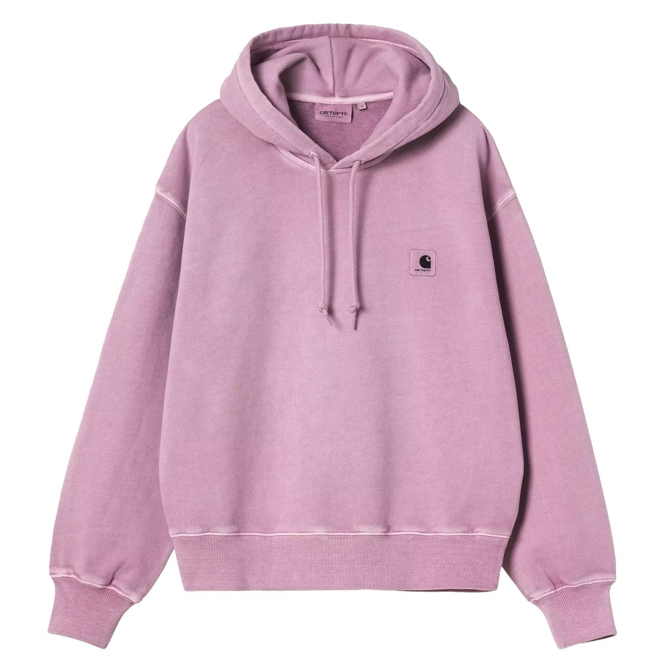 Carhartt WIP Womens Hooded Nelson Sweat Gentle Purple Garment Dyed - pam pam 