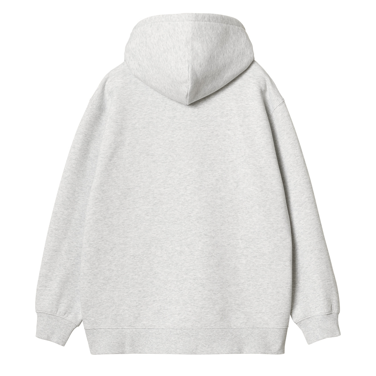 Carhartt WIP Womens Hooded Sweat Ash Heather / Dusty Rose