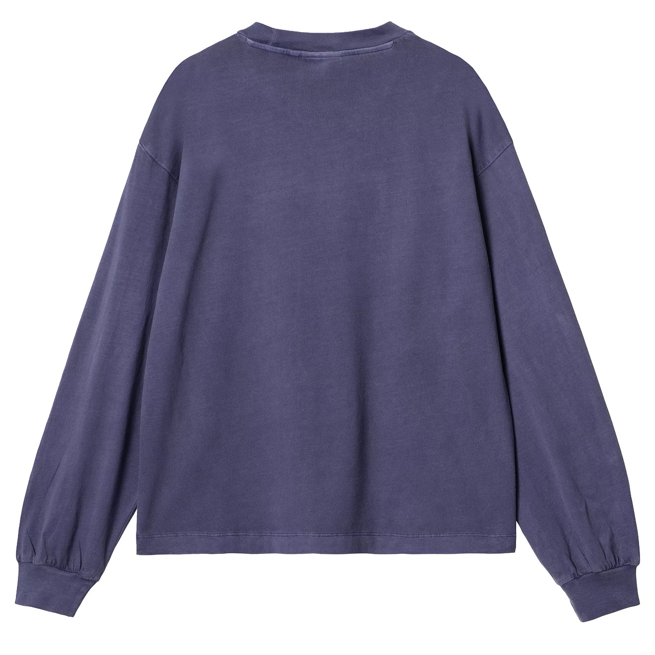 Carhartt WIP Womens L/S Nelson T-Shirt Aura Garment Dyed