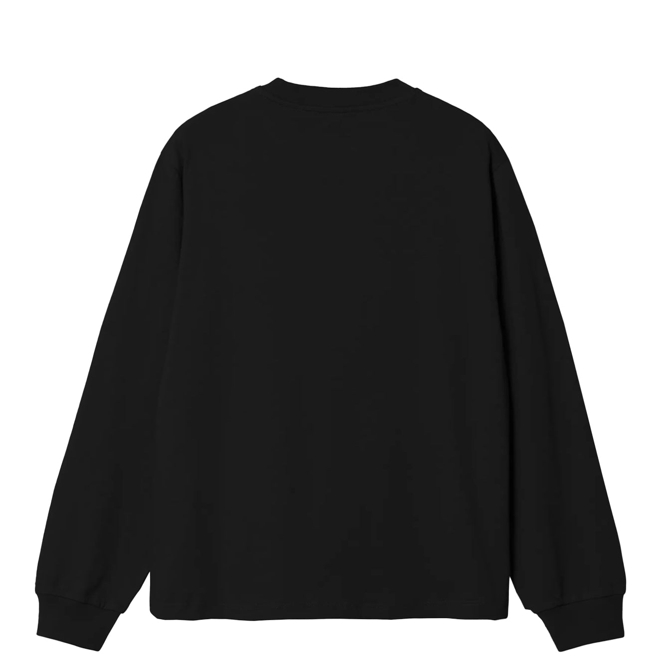 Carhartt WIP Womens L/S Pocket Small Heart T-Shirt Black / Black