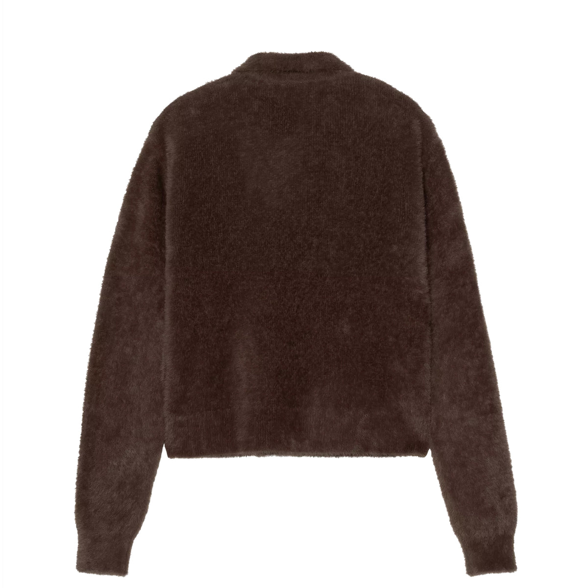 Carhartt WIP Womens L/S Maine Polo Sweater Palisander / Palisander