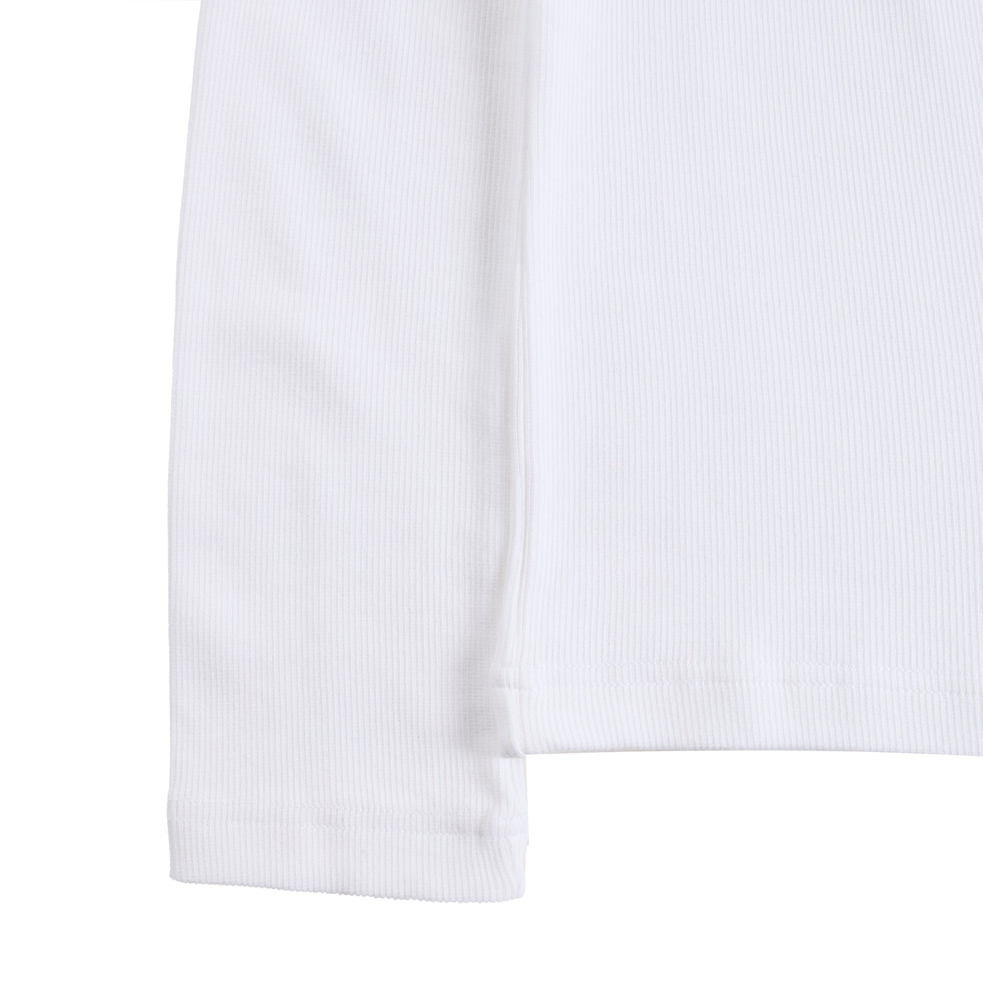 Carhartt WIP Womens L/S Philipa Mockneck T-Shirt White - pam pam 