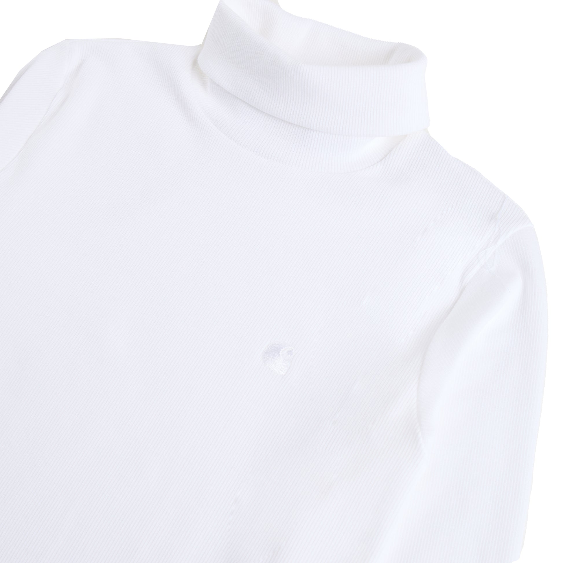 Carhartt WIP Womens L/S Philipa Mockneck T-Shirt White - pam pam 