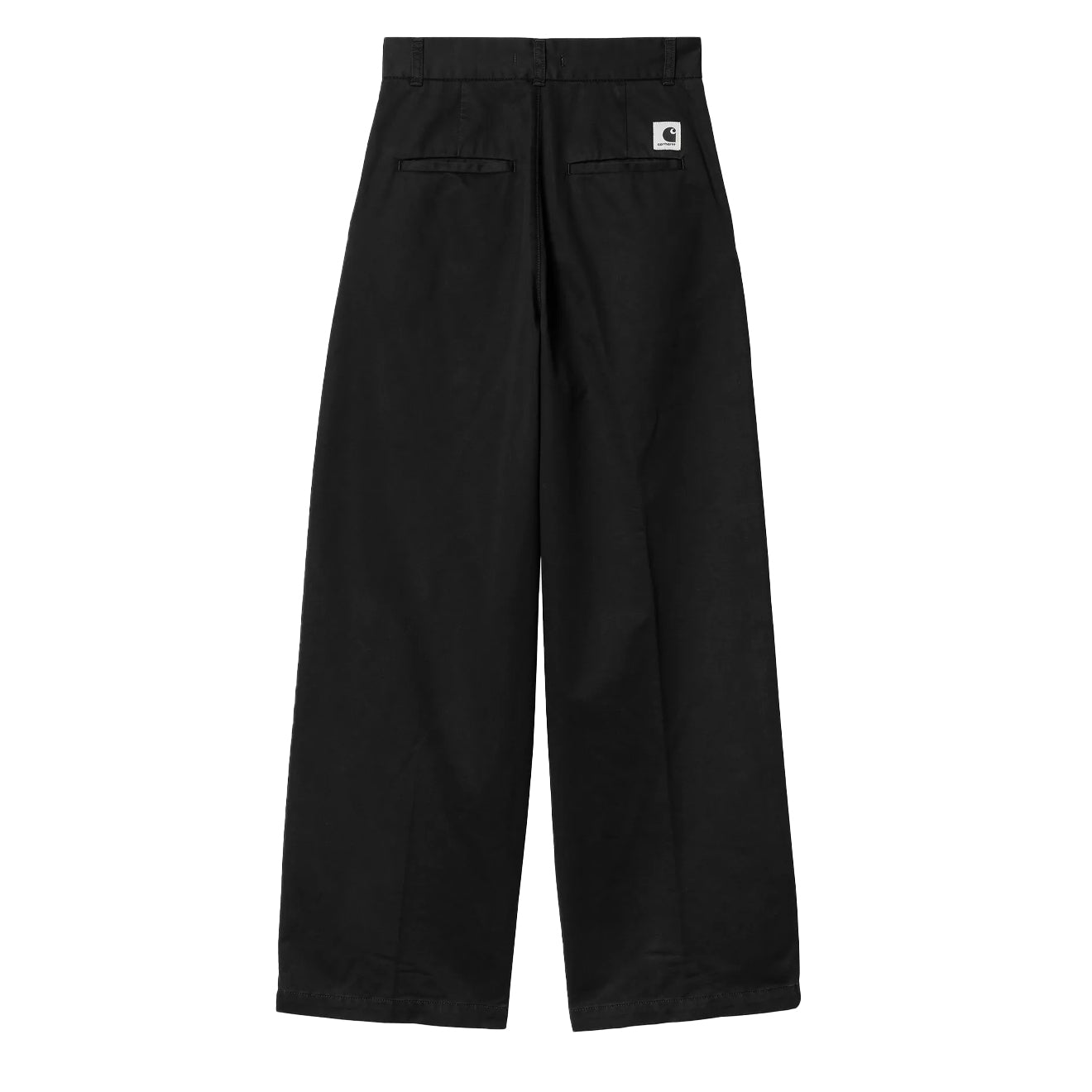 Carhartt WIP Womens Leola Pant Black Stone Washed - pam pam 