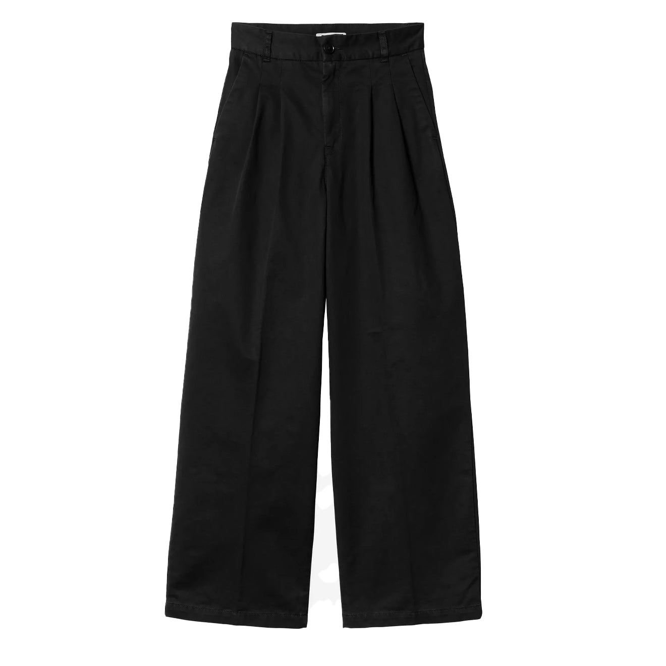 Carhartt WIP Womens Leola Pant Black Stone Washed - pam pam 