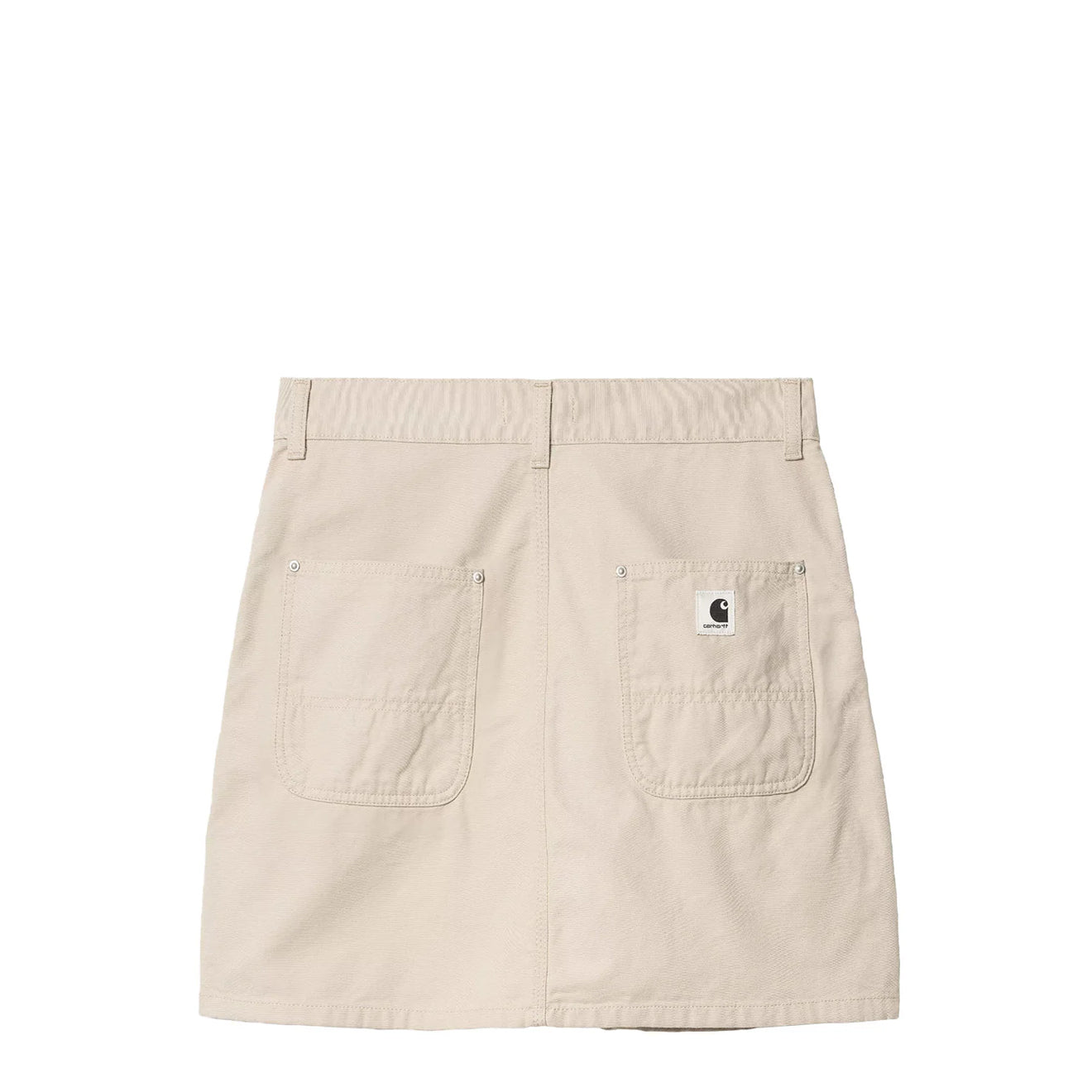 Carhartt WIP Womens Maeve Double Knee Skirt Fleur De Sel Stone Washed - pam pam 