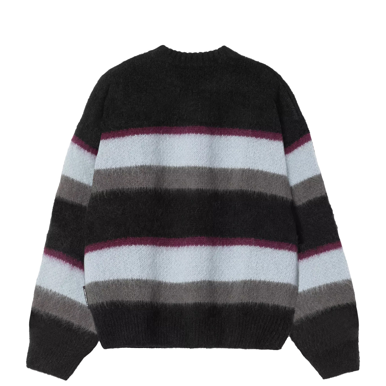 Carhartt WIP Womens Merlin Sweater Sundling Stripe Citadel - pam pam 