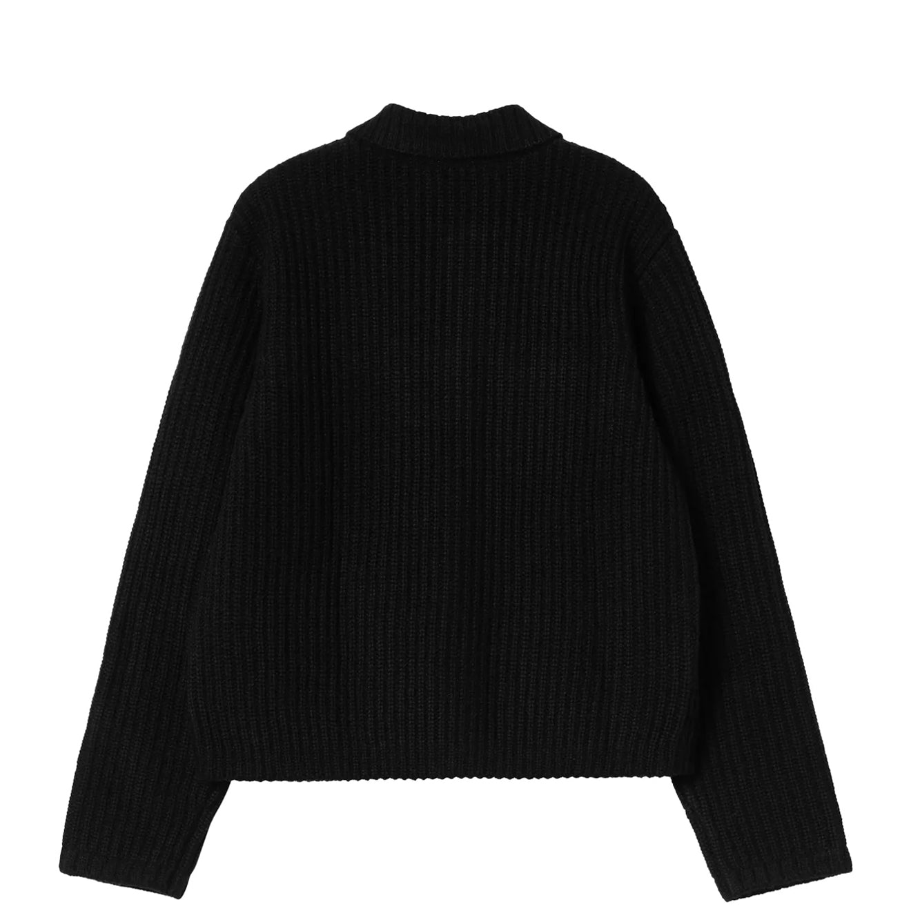 Carhartt WIP Womens Michigan Sweater Black - pam pam 