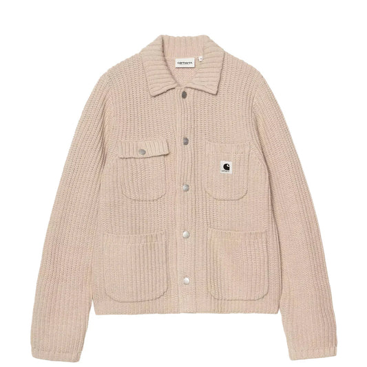 Carhartt WIP Womens Michigan Sweater Fleur De Sel