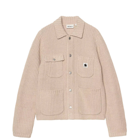 Carhartt WIP Womens Michigan Sweater Fleur De Sel - pam pam