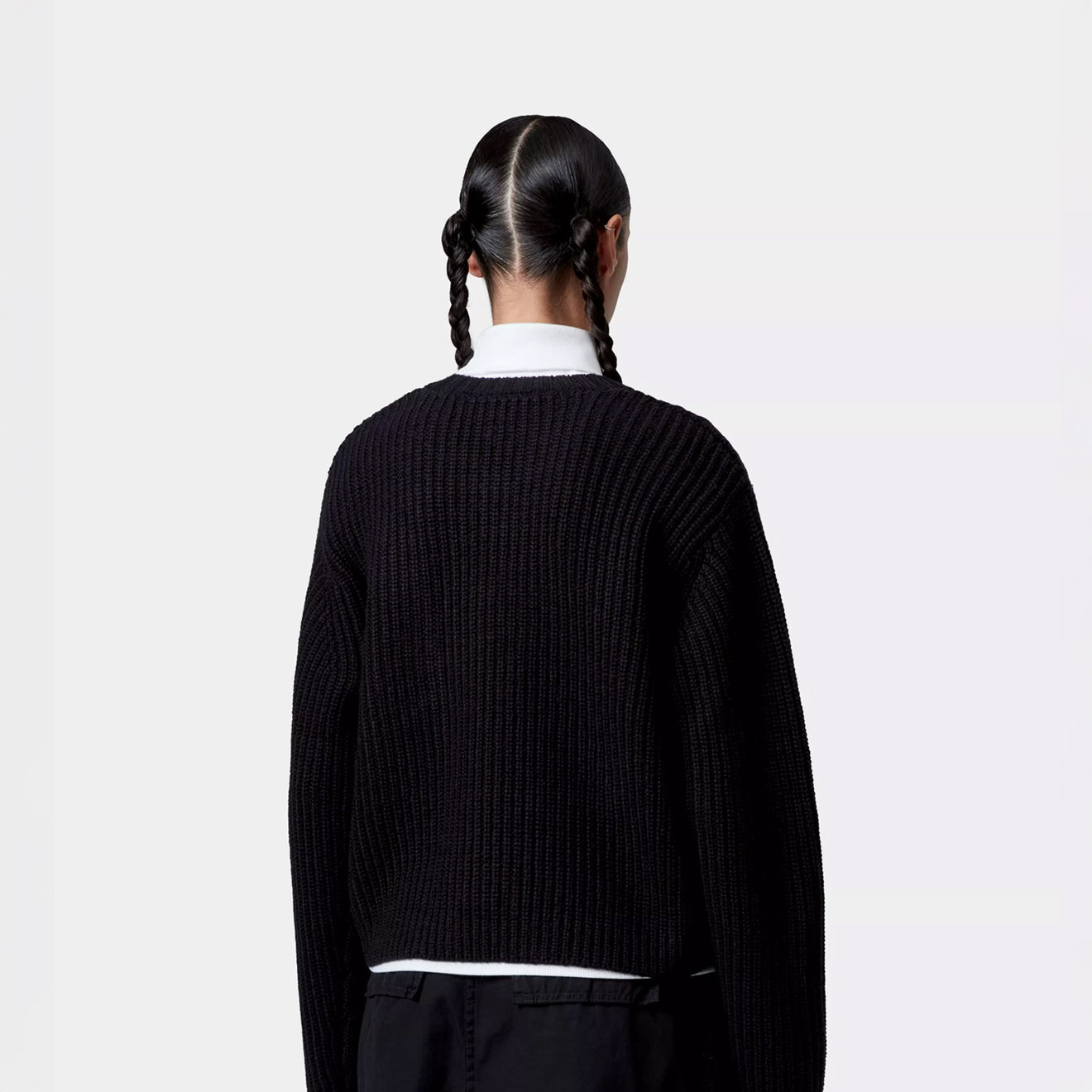 Carhartt WIP Womens Mira Sweater Black - pam pam 