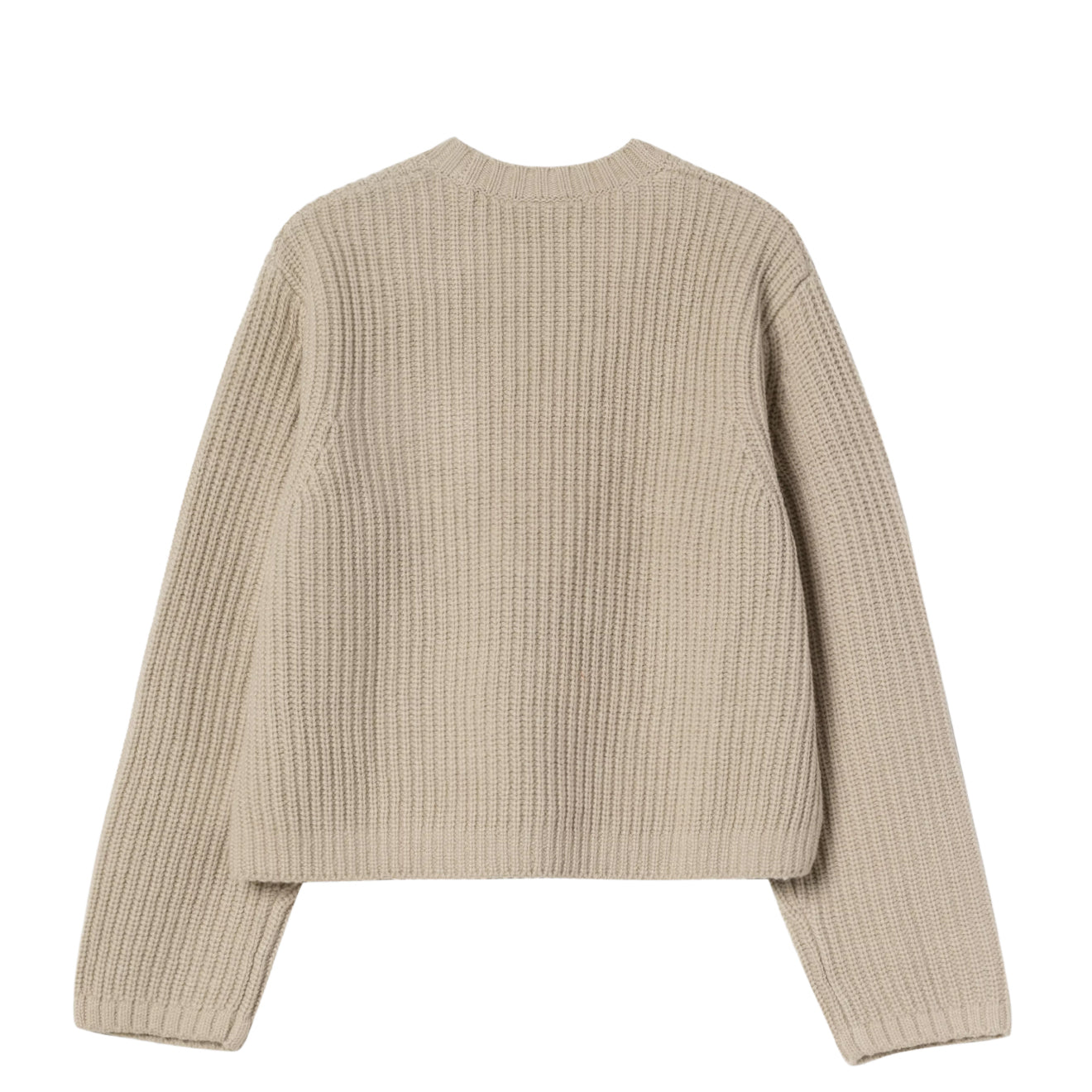 Carhartt WIP Womens Mira Sweater Fleur De Sel - pam pam 